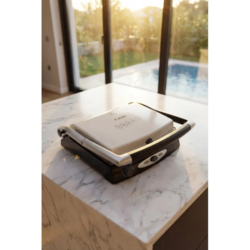 Ultimate Pro Pressio Izgara Ve Tost Makinesi İnox - 2000 W MGRTSMK001
