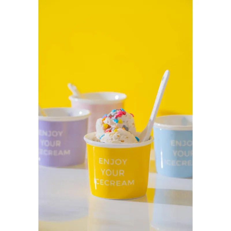 Blush 4'lü Dondurma Kase Seti - 200 ml MST569