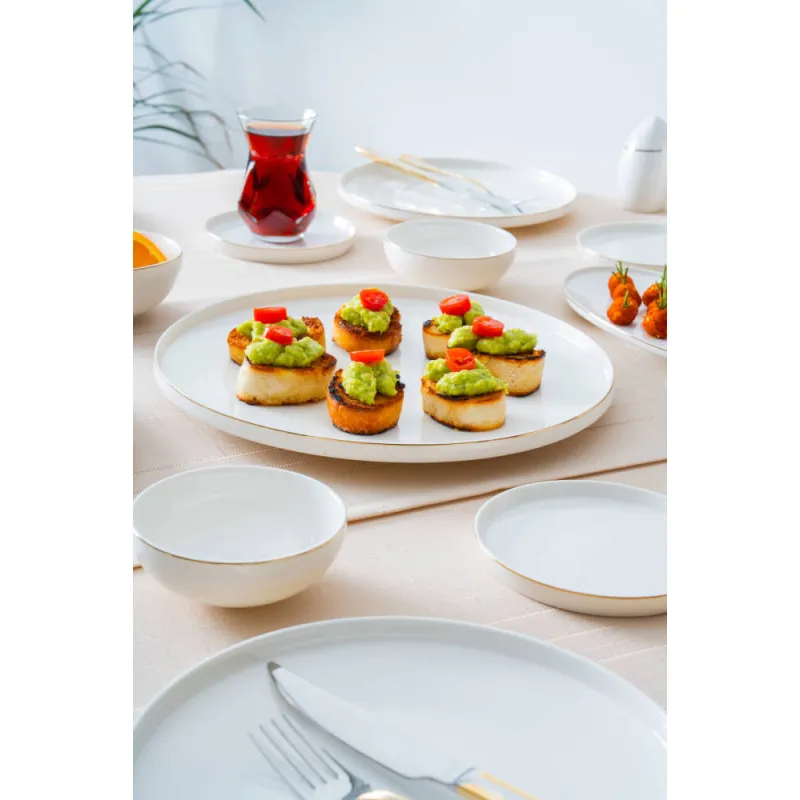 Lorelei Gold 6 Kişilik 23 Parça Kahvaltı Takımı MSYT0153