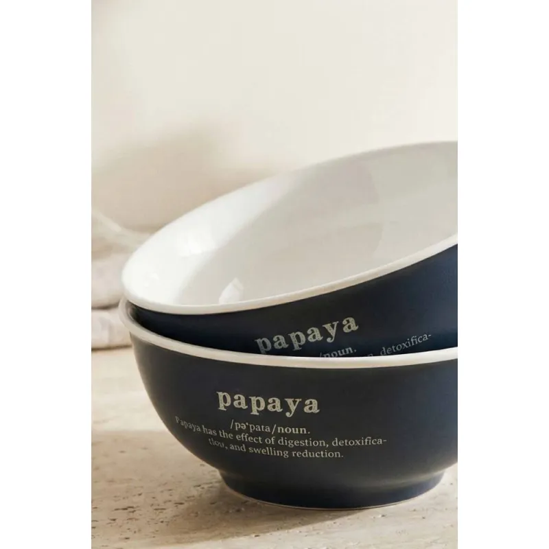 Blush Papaya 2 li Kase Seti - 16.5 cm MST600