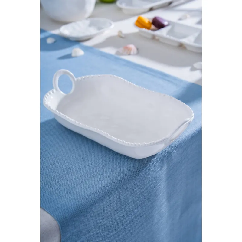 Milano Kulplu Sunum Tabağı - 27 cm MST576