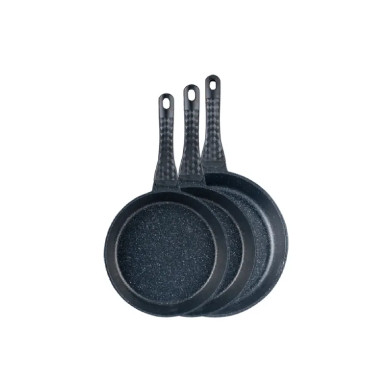 Diamante 3 Parça Döküm Tava ve Sahan Seti MSTO0134