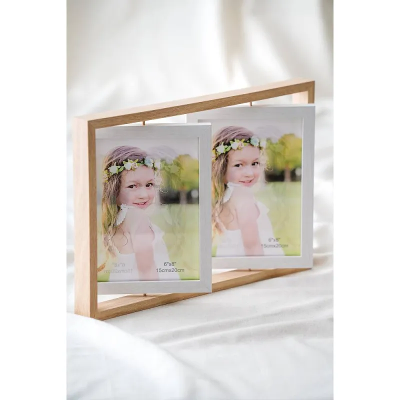 Relic 2 li Fotoğraf Çerçevesi - 38 x 25 cm EDO2676 