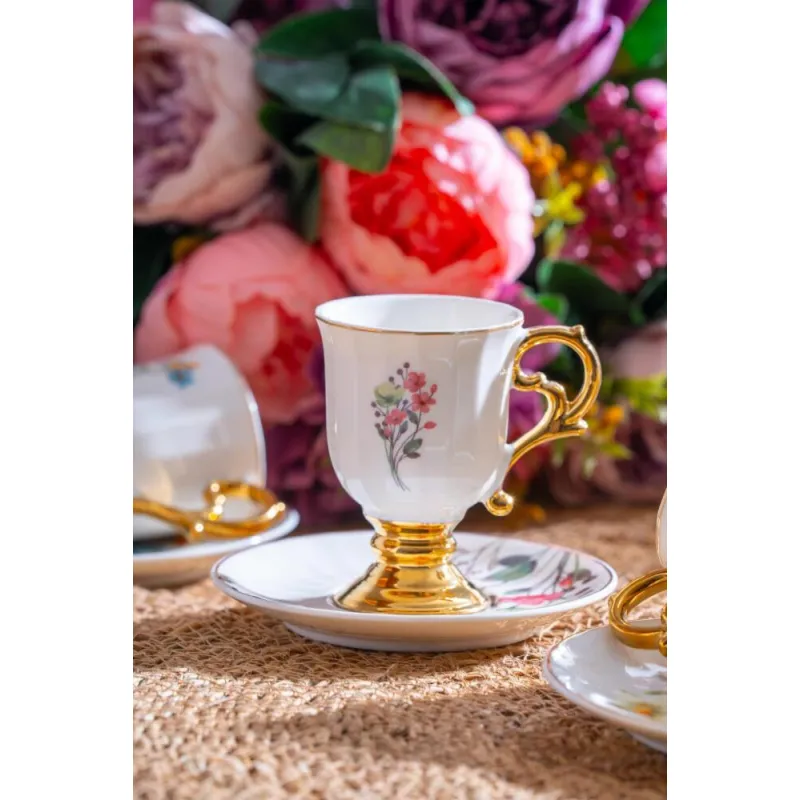 Lansy 6 Kişilik Kahve Fincanı Takımı - 90 ml MSKF95