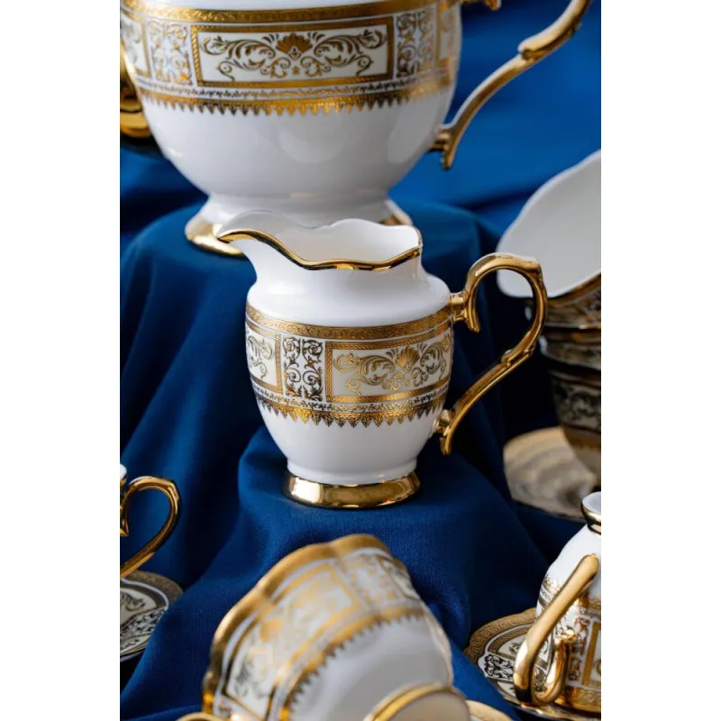Queen Victoria - Belladonna 6 Kişilik 17 Parça Çay Seti MSÇS095