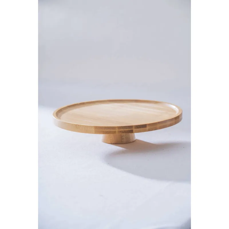 Bambu Ayaklı Sunumluk - 24.5 cm MST568