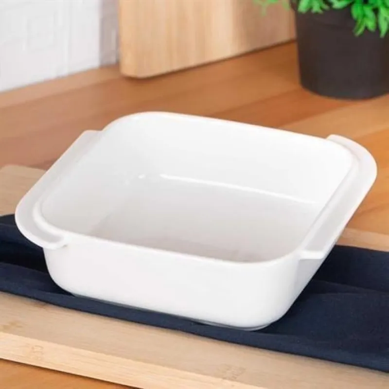 Acar Bianco Perla Kare Fırın Kabı MST586