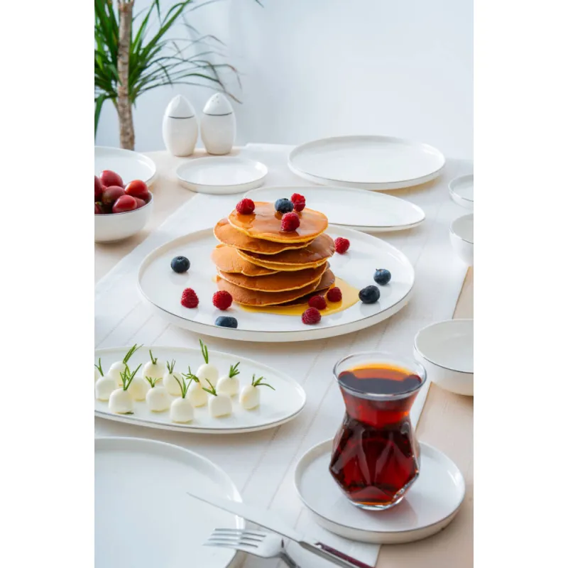 Lorelei Silver 6 Kişilik 23 Parça Kahvaltı Takımı MSKA062