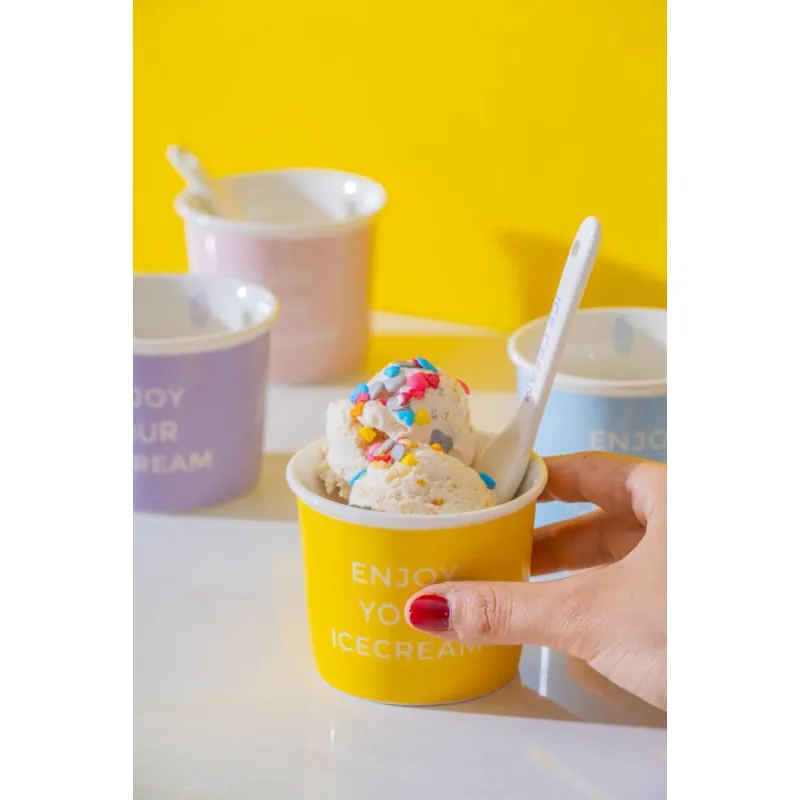 Blush 4'lü Dondurma Kase Seti - 200 ml MST569