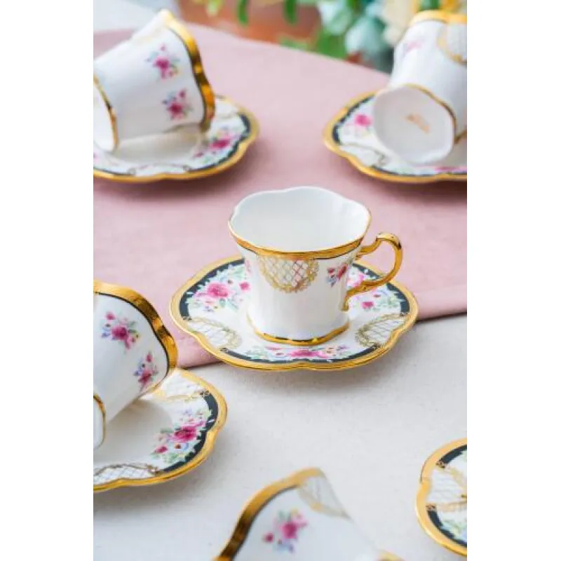 Tenebris 6 lı Kahve Fincanı Takımı MSKF54