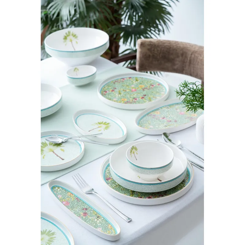 Falcone 6 Kişilik 45 Parça Kahvaltı & Yemek Takımı MSYT0179