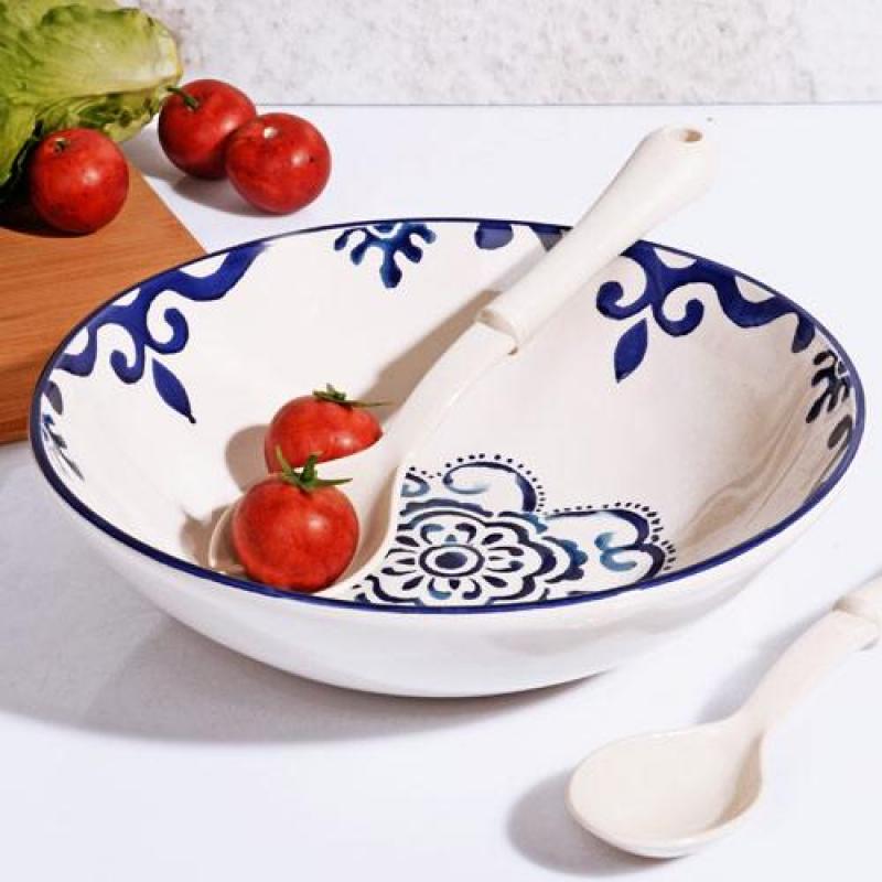 Blue Yuvarlak Salata Kasesi MST017