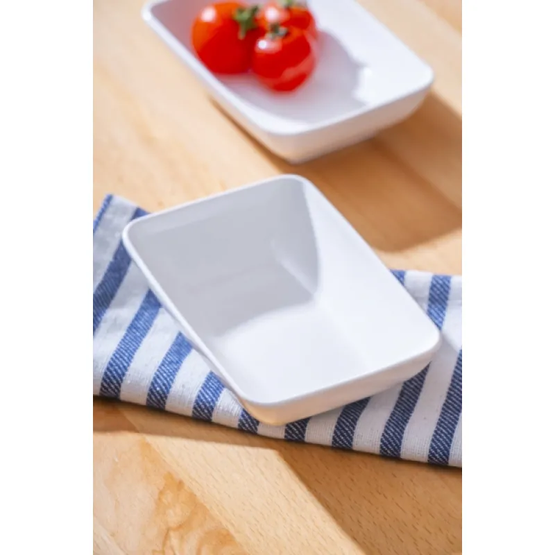 Acar Porselen Dikdörtgen Kayık Tabak 15,75 cm MST588