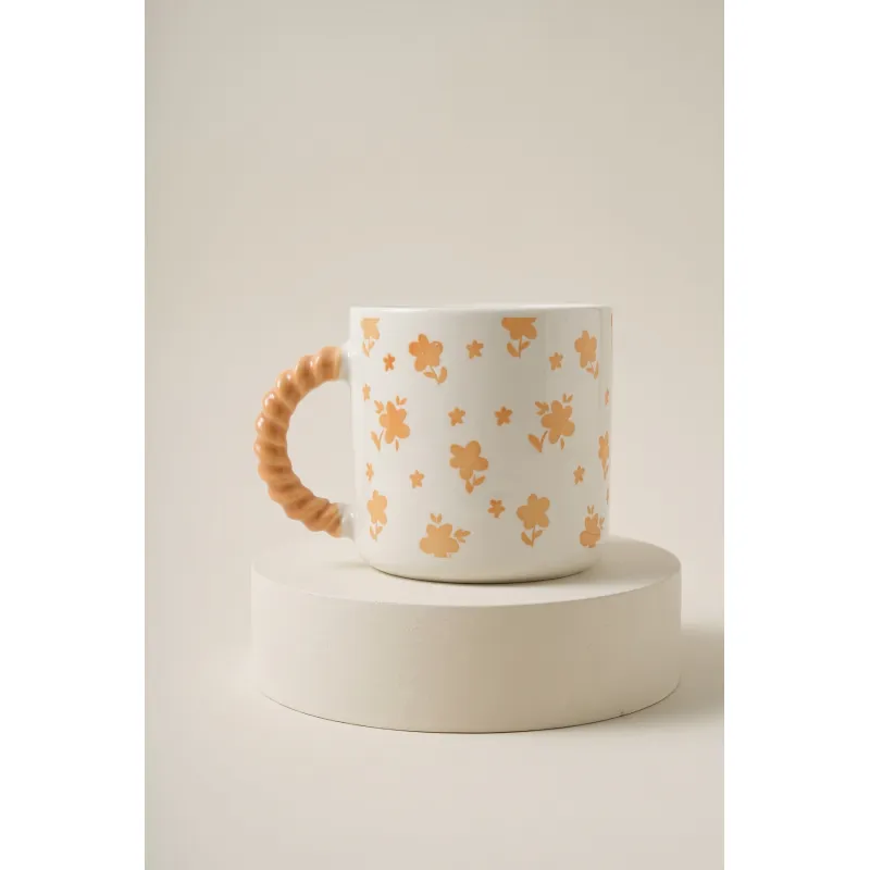 Cozy Porselen Kupa Turuncu - 325 ml MSK168