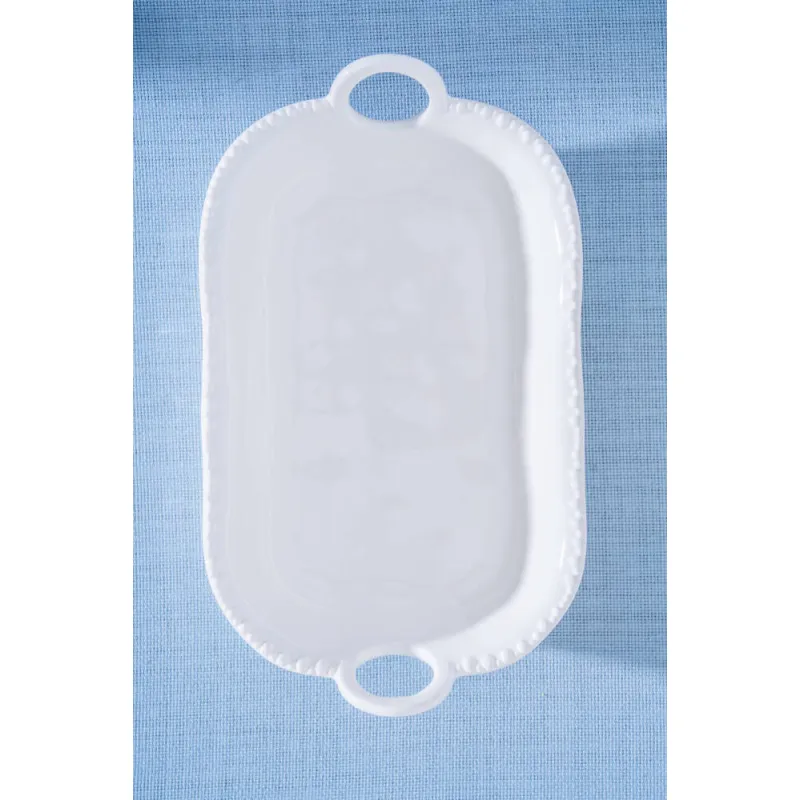 Milano Kulplu Sunum Tabağı - 27 cm MST576