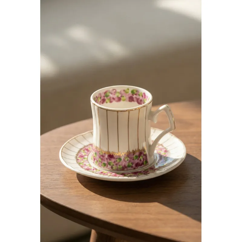 Samira 6 Kişilik Kahve Fincan Takımı - 90 ml MSKF524