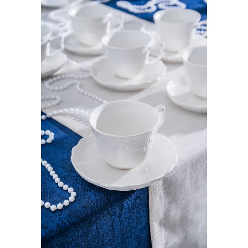 King 6 Kişilik Çay Fincan Takımı - 220 ml MSFK85