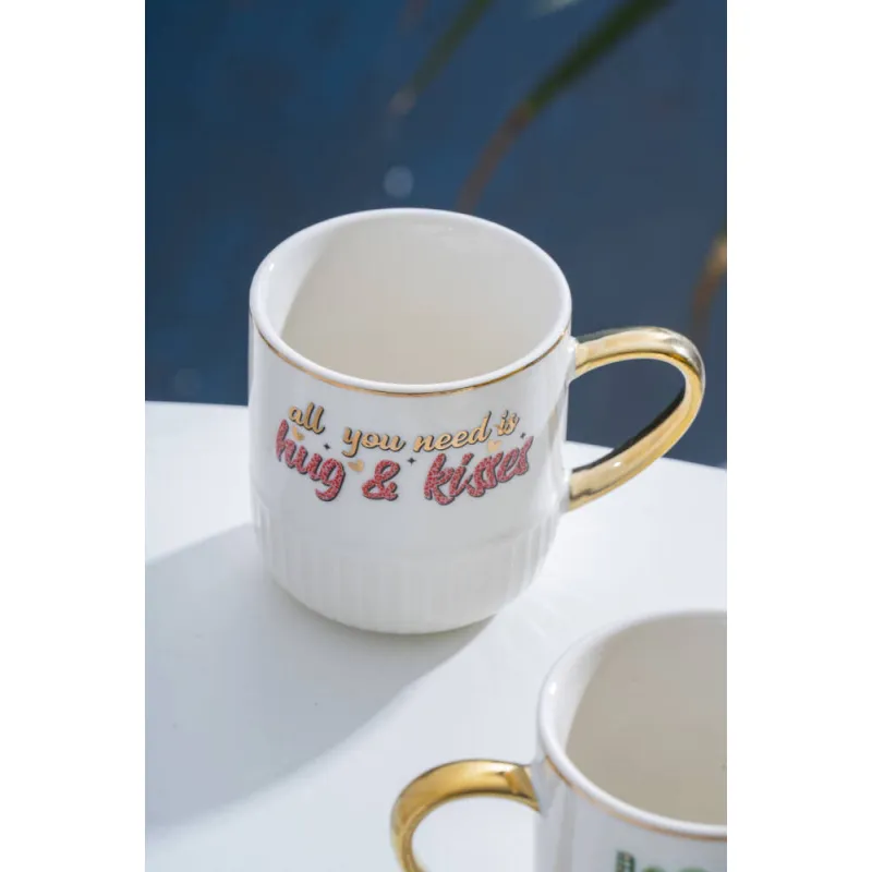 Hug Porselen Kupa - 200 ml MSK121