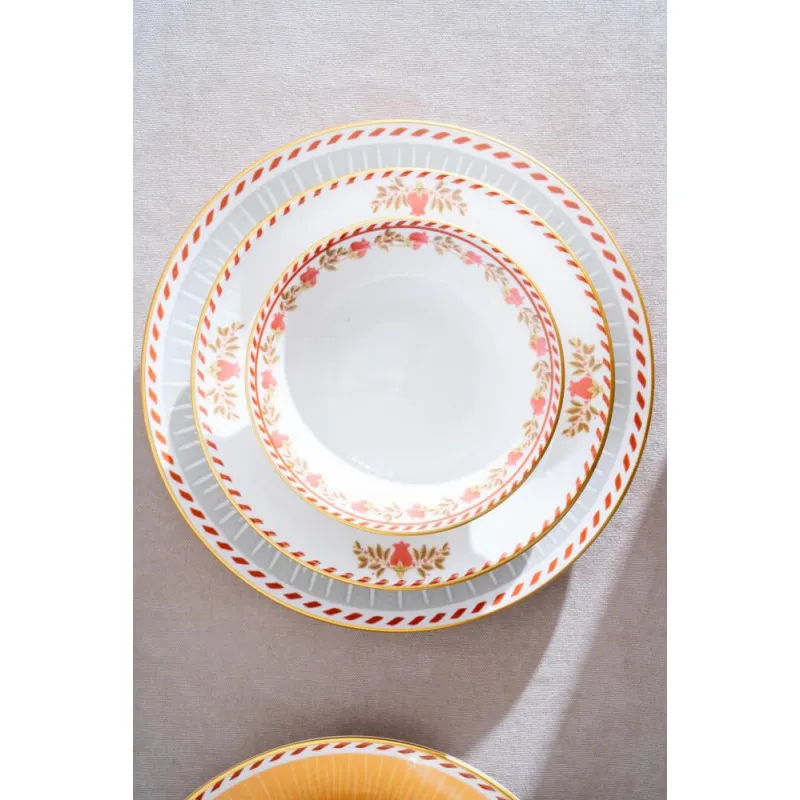 Mia 6 Kişilik 30 Parça Porselen Yemek Takımı MST558